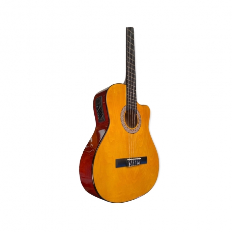 Fenix FX-CG851CENT Cutaway Elektro Klasik Gitar (Natural)<br>Fotoğraf: 2/4