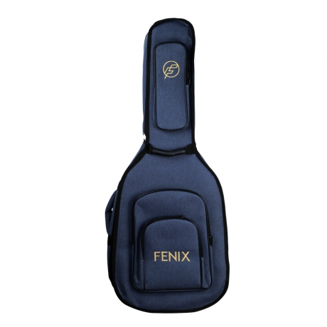 Fenix Lux Akustik Gitar Gigbag (Mavi)<br>Fotoğraf: 1/3