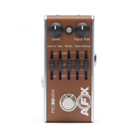 Fishman AFX Pro EQ Mini Akustik Preamp & EQ Pedalı<br>Fotoğraf: 1/4