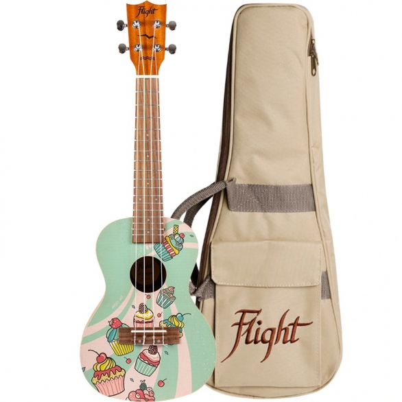 Flight AUC-33 Cupcake Concert Ukulele, Fotoğraf: 1/2