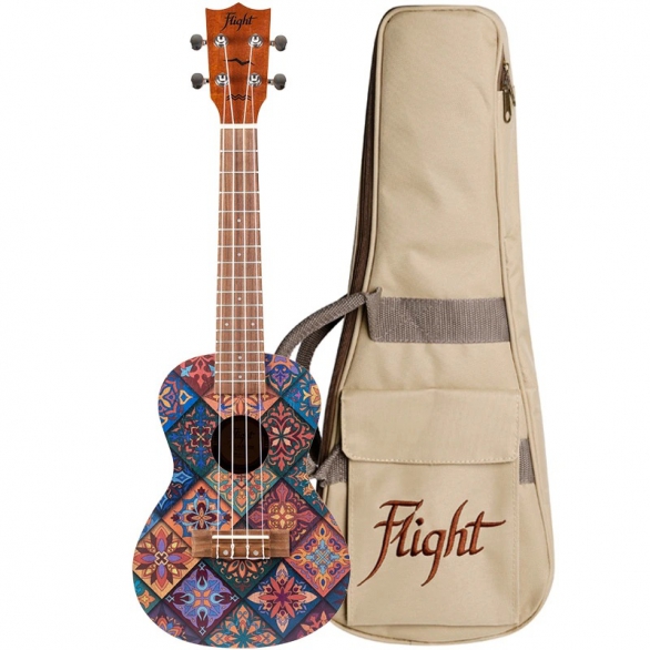 Flight AUC-33 Fusion Concert Ukulele, Fotoğraf: 1/2