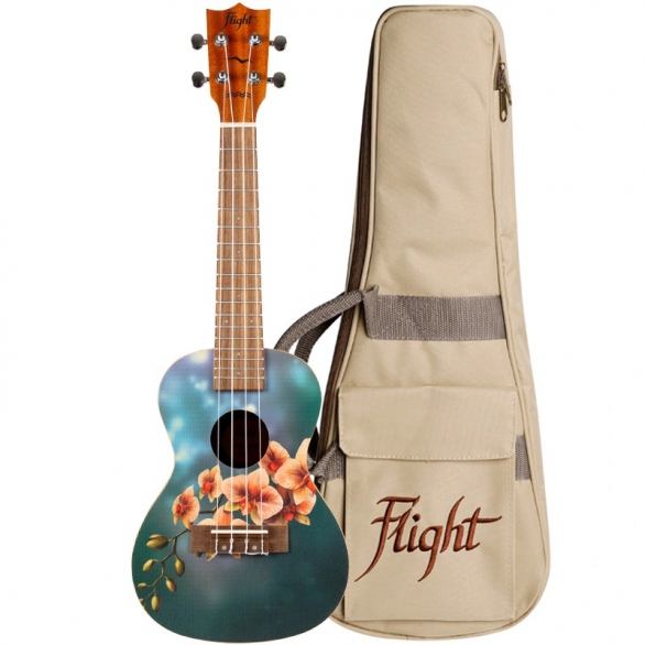 Flight AUC-33 Orchid Concert Ukulele, Fotoğraf: 1/2