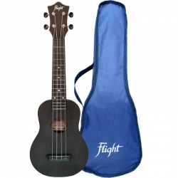 Flight TUS-35 Travel Soprano Ukulele (Siyah)