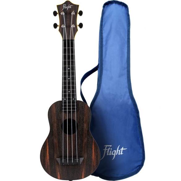 Flight TUS55 Amara Soprano Travel Ukulele, Fotoğraf: 1/2