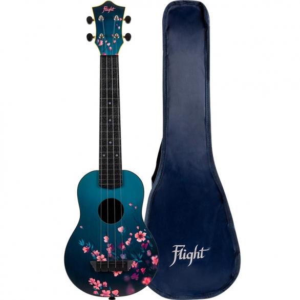 Flight TUSL32 Sakura Concert Scale Soprano Travel Ukulele, Fotoğraf: 1/2