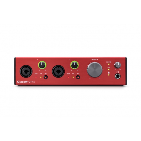 Focusrite Clarett 2+ USB Ses Kartı<br>Fotoğraf: 1/3