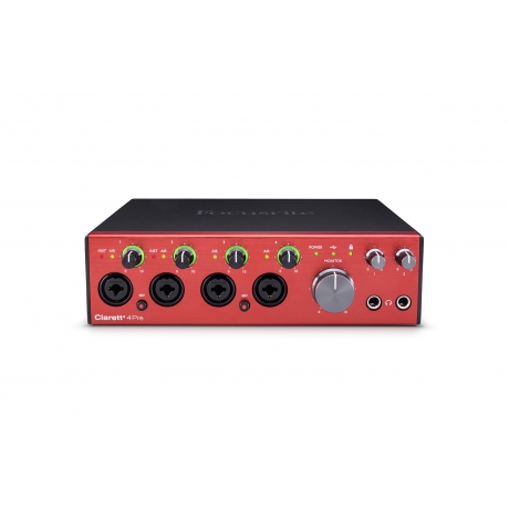 Focusrite Clarett+ 4Pre USB-C Ses Kartı<br>Fotoğraf: 2/3