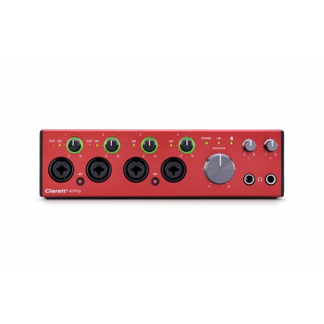 Focusrite Clarett+ 4Pre USB-C Ses Kartı<br>Fotoğraf: 1/3
