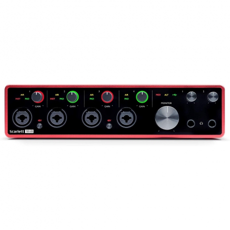Focusrite Scarlett 18i8 Gen 3 Ses Kartı<br>Fotoğraf: 3/4