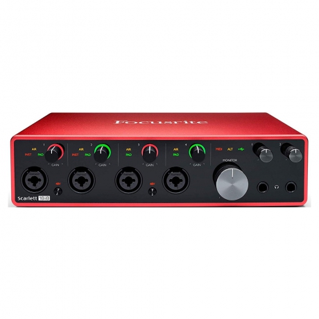 Focusrite Scarlett 18i8 Gen 3 Ses Kartı<br>Fotoğraf: 1/4