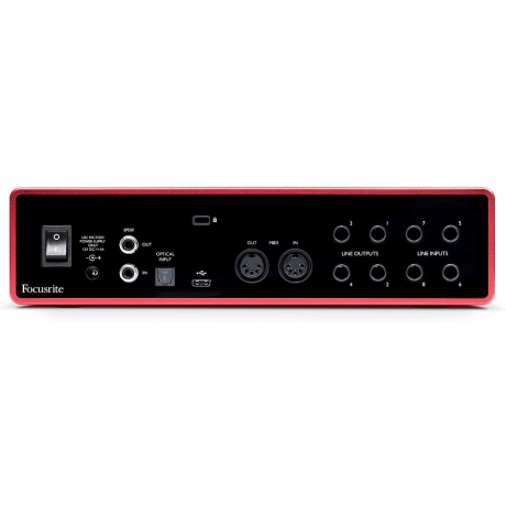 Focusrite Scarlett 18i8 Gen 3 Ses Kartı<br>Fotoğraf: 4/4