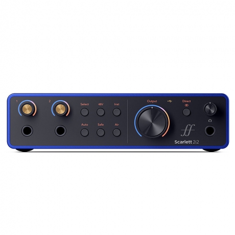 Focusrite Scarlett 2i2 4th Gen Anniversary Edition Ses Kartı<br>Fotoğraf: 3/6