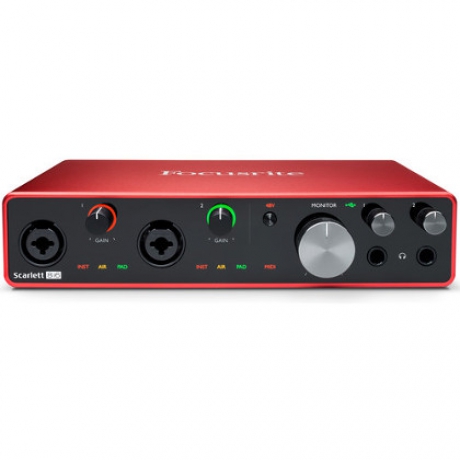 Focusrite Scarlett 8i6 Gen 3 Ses Kartı<br>Fotoğraf: 1/4