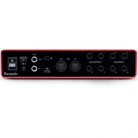 Focusrite Scarlett 8i6 Gen 3 Ses Kartı<br>Fotoğraf: 4/4