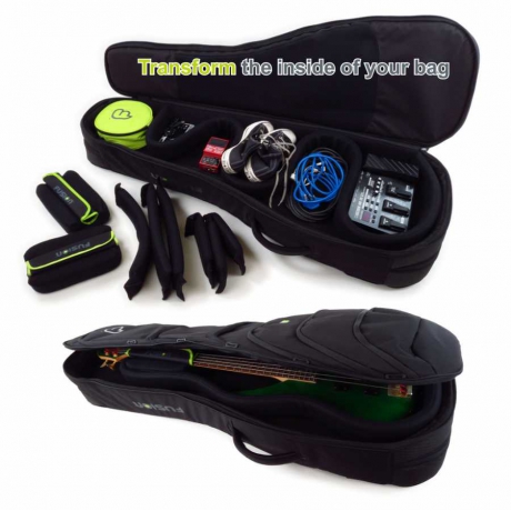 Fusion UG-06-BK Urban İkili Bas Gitar Gigbag<br>Fotoğraf: 2/2