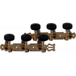 Gewa 545220 Pro Arte Gold Plated Klasik Gitar Burgusu Set