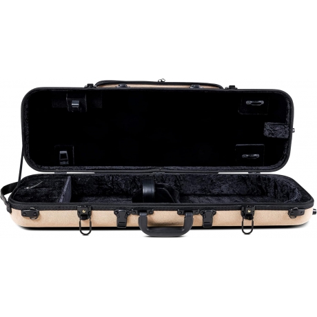 Gewa Oblong 4/4 Keman Case (Beige Bio)<br>Fotoğraf: 4/7