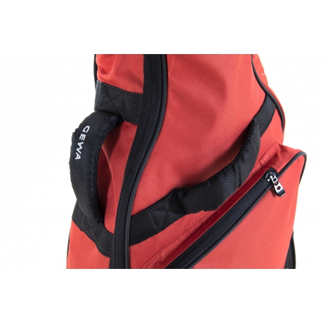 Gewa Premium 20 mm Akustik Gitar Gig Bag (Kırmızı)<br>Fotoğraf: 4/6