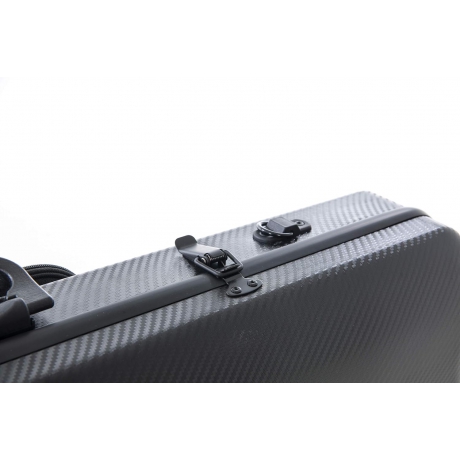 Gewa Pure Violin Oblong Polikarbon 4/4 Keman Case (Siyah)<br>Fotoğraf: 3/4