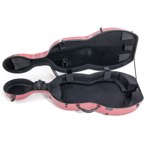 Gewa Rolly Polikarbon 4/4 Pure Çello Case (Kırmızı)<br>Fotoğraf: 2/3