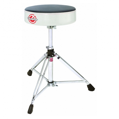 Gibraltar 6608RSW Davul Taburesi (Gümüş Beyaz)<br>Fotoğraf: 1/1