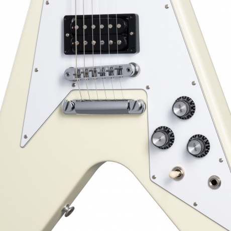 Gibson 70s Flying V Electro Gitar (Classic White)<br>Fotoğraf: 3/7