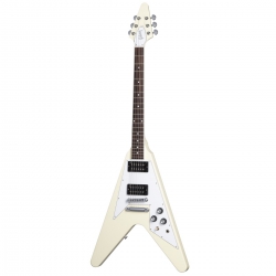 Gibson 70s Flying V Electro Gitar (Classic White)