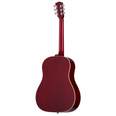Gibson Acoustic J-45 Standard Elektro Akustik Gitar (Cherry)<br>Fotoğraf: 4/4
