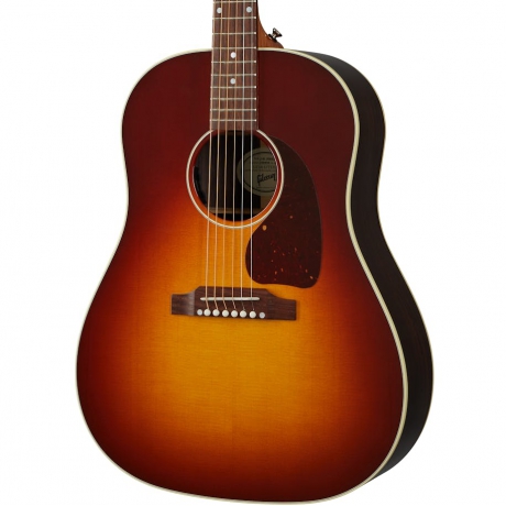 Gibson Acoustic J-45 Studio Elektro Akustik Gitar (Rosewood Burst)<br>Fotoğraf: 2/4