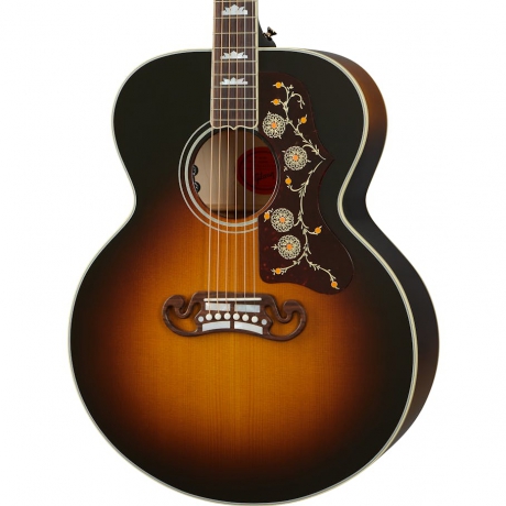 Gibson Acoustic SJ-200 Original Elektro Akustik Gitar (Vintage Sunburst)<br>Fotoğraf: 2/4