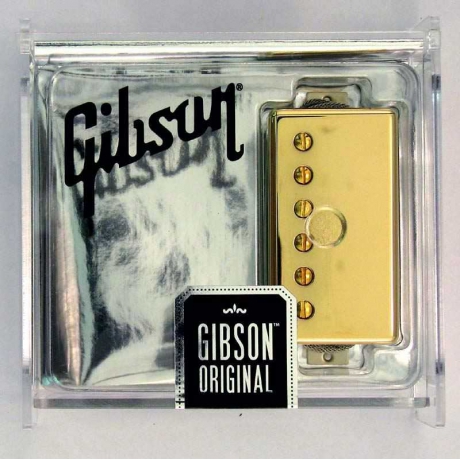 Gibson Burstbucker Pro ( Neck ) Gold Cover<br>Fotoğraf: 2/2