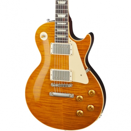 Gibson Custom 1959 Les Paul Standard Reissue Vos Eloektro Gitar (Dirty Lemon)<br>Fotoğraf: 2/3