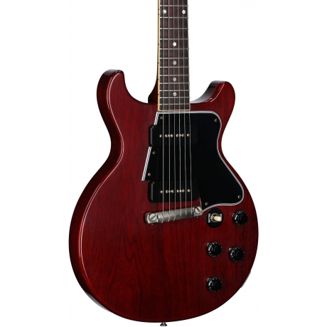 Gibson Custom 1960 Les Paul Special Double Cut Reissue VOS Elektro Gitar (Cherry Red)<br>Fotoğraf: 4/8