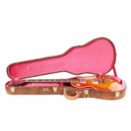 Gibson Custom 1960 Les Paul Standard Reissue VOS Elektro Gitar (Tangerine Burst)<br>Fotoğraf: 4/4