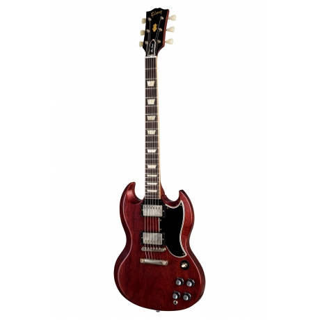 Gibson Custom 1961 Les Paul SG Standard Reissue VOS Elektro Gitar (Cherry Red)<br>Fotoğraf: 1/4