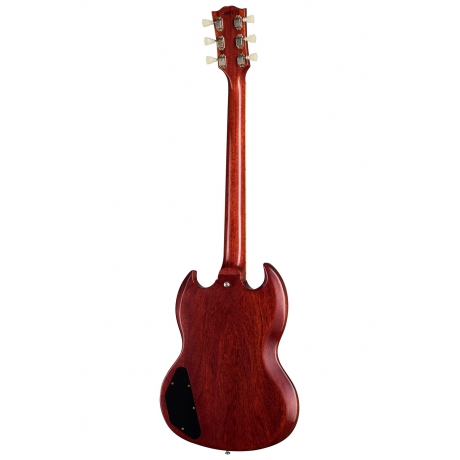 Gibson Custom 1961 Les Paul SG Standard Reissue VOS Elektro Gitar (Cherry Red)<br>Fotoğraf: 4/4