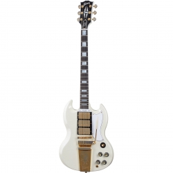 Gibson Custom 1963 Les Paul SG Custom Reissue w/ Maestro Vibrola