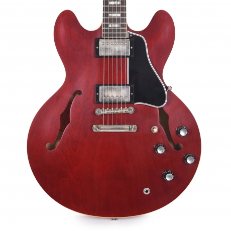 Gibson Custom 1964 ES-335 Reissue Semi-Hollow Elektro Gitar (Murphy Lab Ultra Light Aged '60s Cherry)<br>Fotoğraf: 2/8