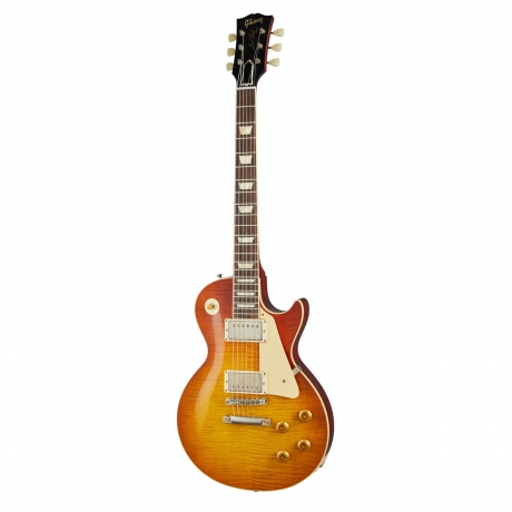 Gibson Custom 60th Anniversary 1960 Les Paul Standard V1 VOS Elektro Gitar (Antiquity Burst)<br>Fotoğraf: 1/4