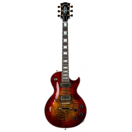 Gibson Custom Les Paul Axcess Custom Figured Top Elektro Gitar (Bengal Burst)<br>Fotoğraf: 1/4
