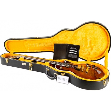 Gibson Custom Les Paul Axcess Custom Figured Top Elektro Gitar (Bengal Burst)<br>Fotoğraf: 4/4