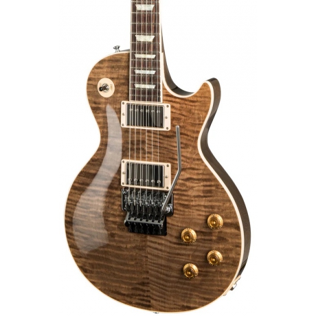 Gibson Custom Les Paul Axcess Standard Figured Top Floyd Rose Elektro Gitar (DC Rust)<br>Fotoğraf: 2/4