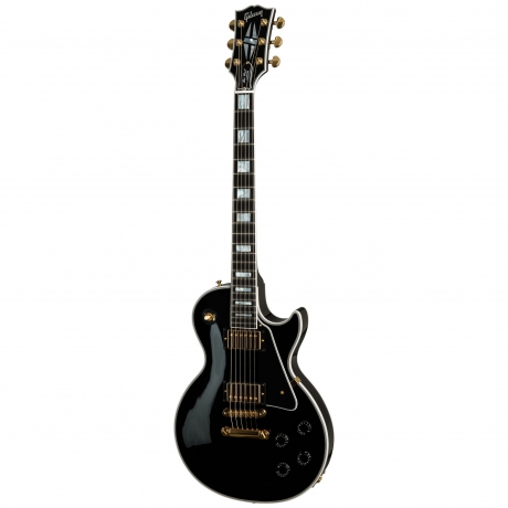 Gibson Custom Les Paul Custom Elektro Gitar (Ebony)<br>Fotoğraf: 1/5