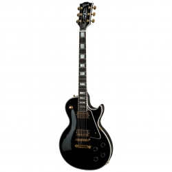 Gibson Custom Les Paul Custom Elektro Gitar (Ebony)