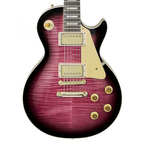 Gibson Custom Les Paul Standard 1959 Elektro Gitar (Gloss Red Wine Burst)<br>Fotoğraf: 2/6