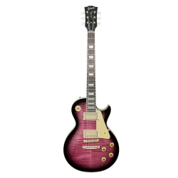 Gibson Custom Les Paul Standard 1959 Elektro Gitar (Gloss Red Wine Burst)