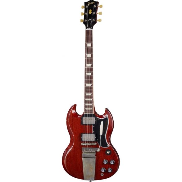 Gibson Custom Murphy Lab 1964 SG Standard Reissue Elektro Gitar (Maestro Vibrola Heavy Aged), Fotoğraf: 1/3