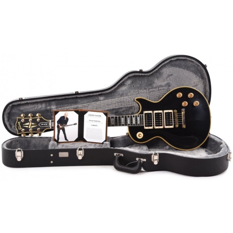 Gibson Custom Peter Frampton "Phenix" Inspired Les Paul Custom VOS Elektro Gitar (Ebony)<br>Fotoğraf: 7/7