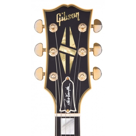 Gibson Custom Peter Frampton "Phenix" Inspired Les Paul Custom VOS Elektro Gitar (Ebony)<br>Fotoğraf: 4/7