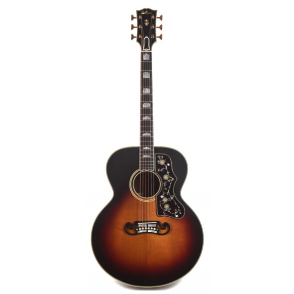 Gibson Custom Pre-War SJ-200 Rosewood Akustik Gitar (Vintage Sunburst), Fotoğraf: 1/3